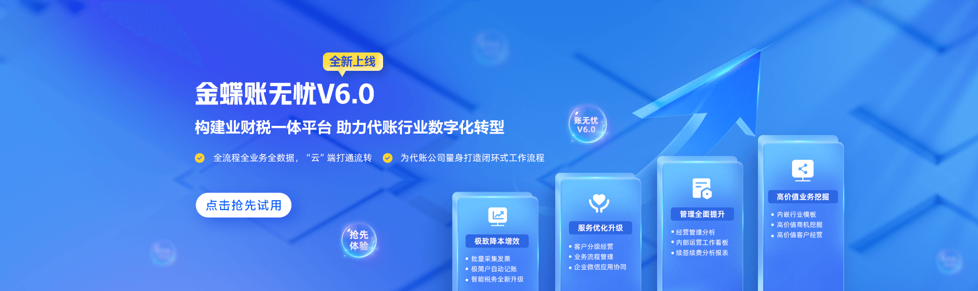 金蝶账无忧  智能财税SaaS平台